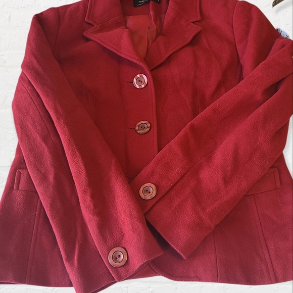 Cashmere & Wool Blend Jacket Coat Blazer by Tribal - Picture 5 of 11